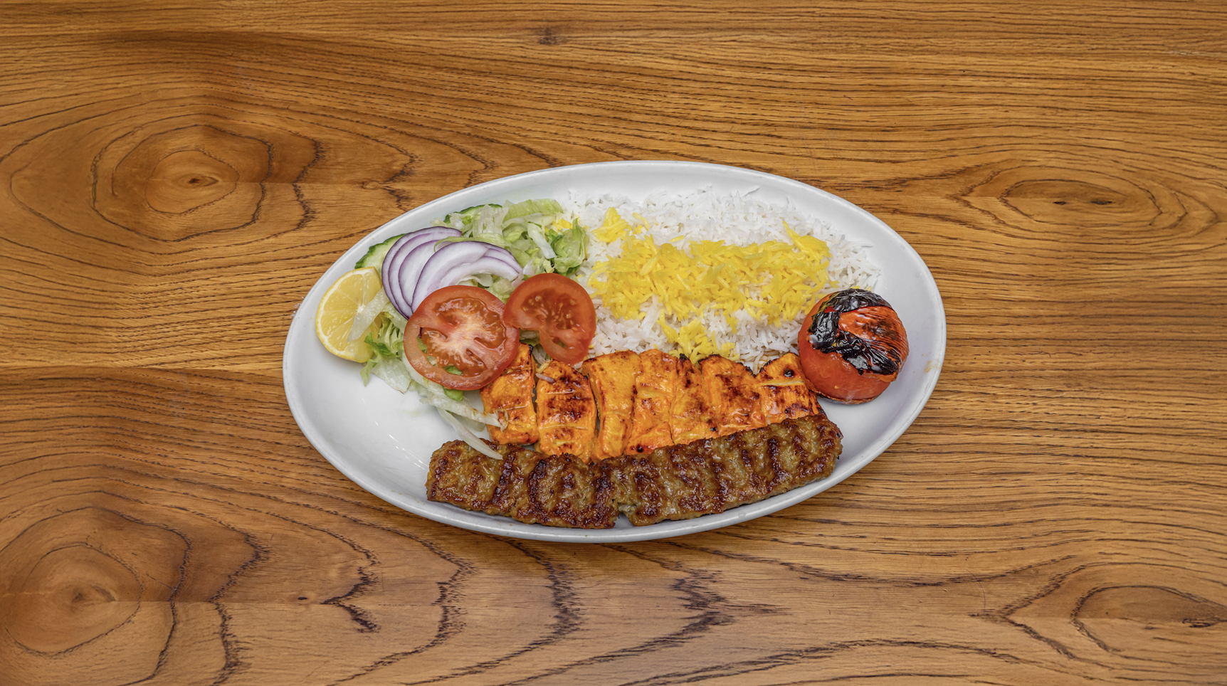 House special joojeh with salad